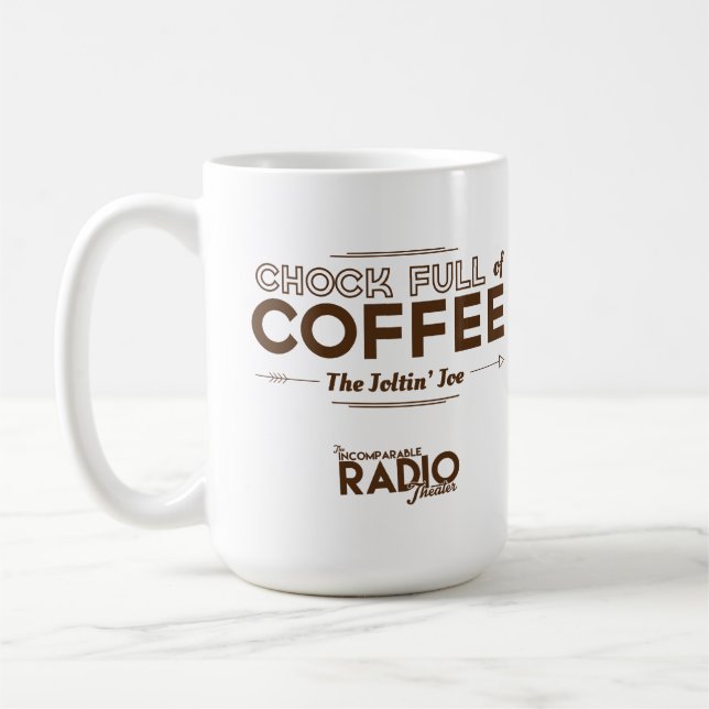 The Chock Full of Coffee Economy Sized Venti Mug (Left)