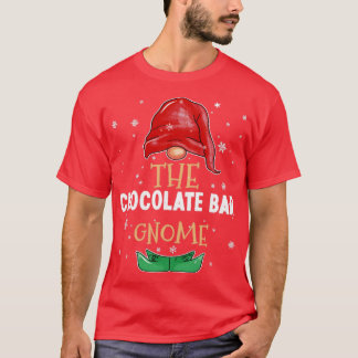 The chocolate bar Gnome Family Matching Christmas  T-Shirt
