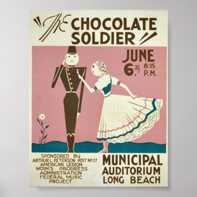 The Chocolate Soldier Poster (Front)