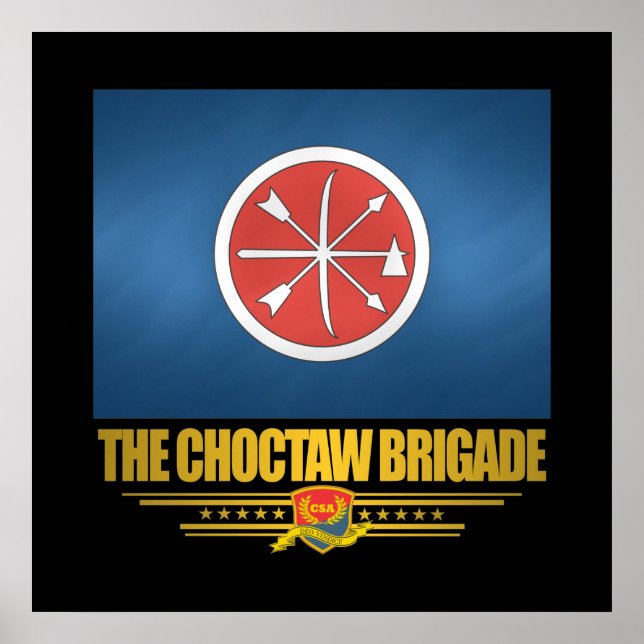 The Choctaw Brigade Poster (Front)