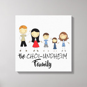 The Choi-Undheim Family Print