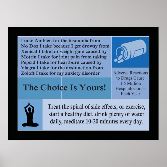 The Choice Is Yours Health or Drugs Poster (Front)