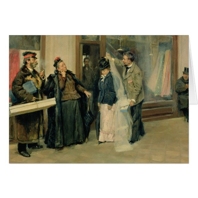 The Choice of Wedding Presents, 1897-98 (Front Horizontal)
