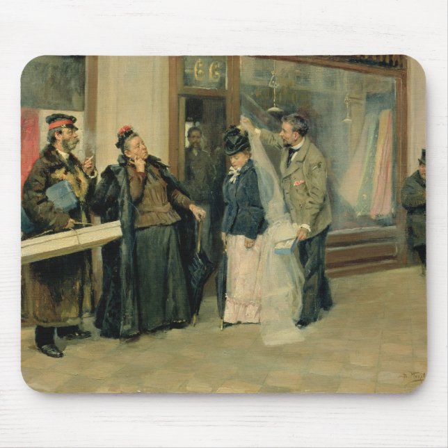 The Choice of Wedding Presents, 1897-98 Mouse Mat (Front)