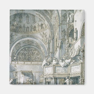 The Choir Singing in St. Mark's Basilica, Magnet