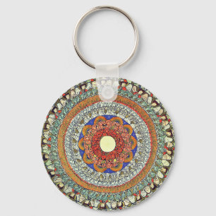 The Choirs of Angels (Hildegard von Bingen) Key Ring