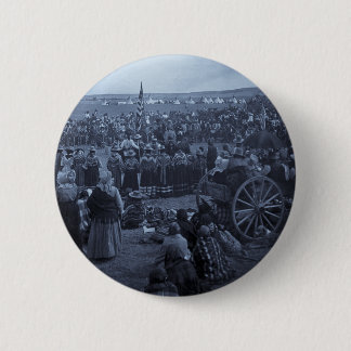 The Choosing Dance of the Blackfeet 6 Cm Round Badge