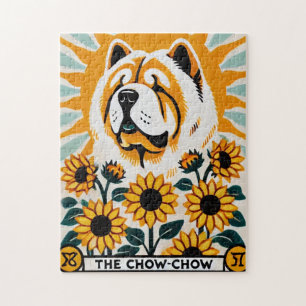 The Chow Chow Tarot Card                           Jigsaw Puzzle
