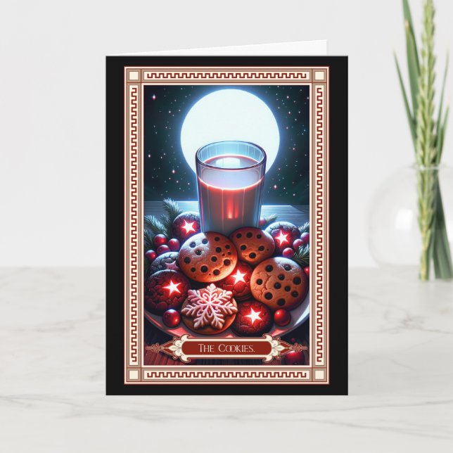 The Christmas Cookie Tarot Card (Front)