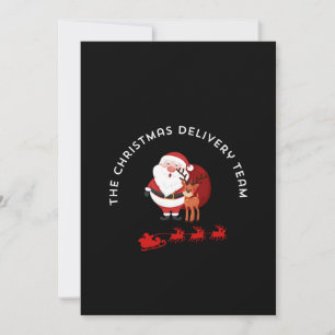 The Christmas Delivery Team Card