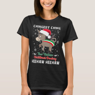 The Christmas Donkey - Italian Christmas Donkey T-Shirt