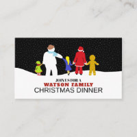 The Christmas gang, Christmas Party Ticket Invite