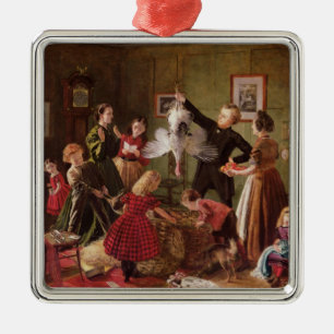 The Christmas Hamper Metal Tree Decoration