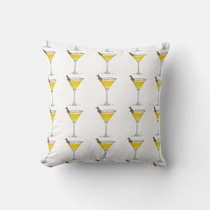 THE CHRISTMAS MARGARITA THROW PILLOW