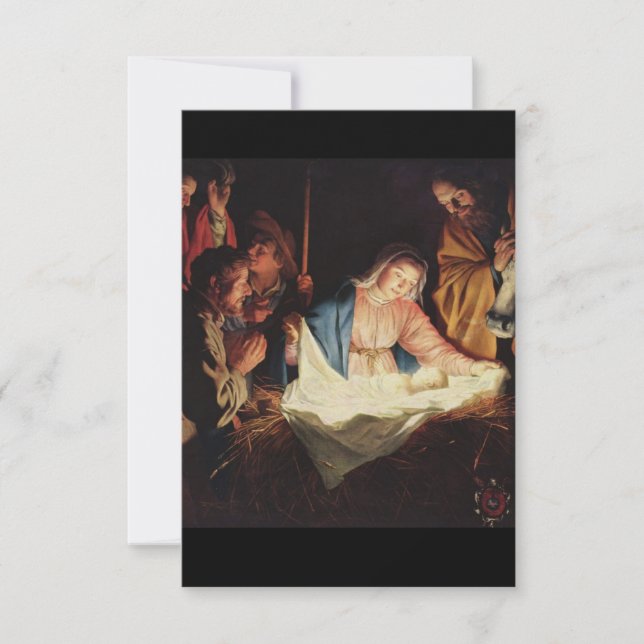 The Christmas Novena Prayer Card (Front)