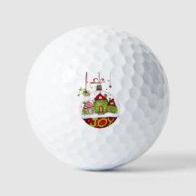 The Christmas Ornament Golf Balls