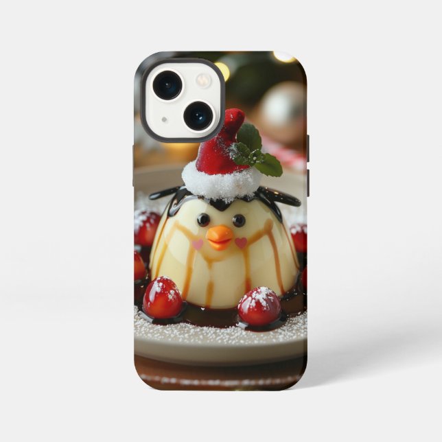 The Christmas Penguin iPhone 13 Mini Cases (Back)