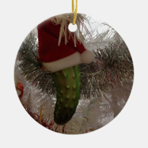 The Christmas Pickle Ceramic Tree Decoration