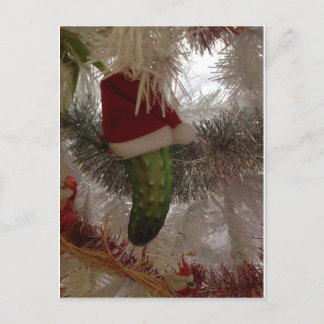 The Christmas Pickle Holiday Postcard