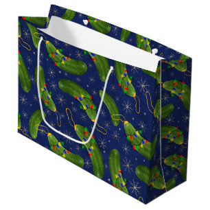 The Christmas pickle  Large Gift Bag