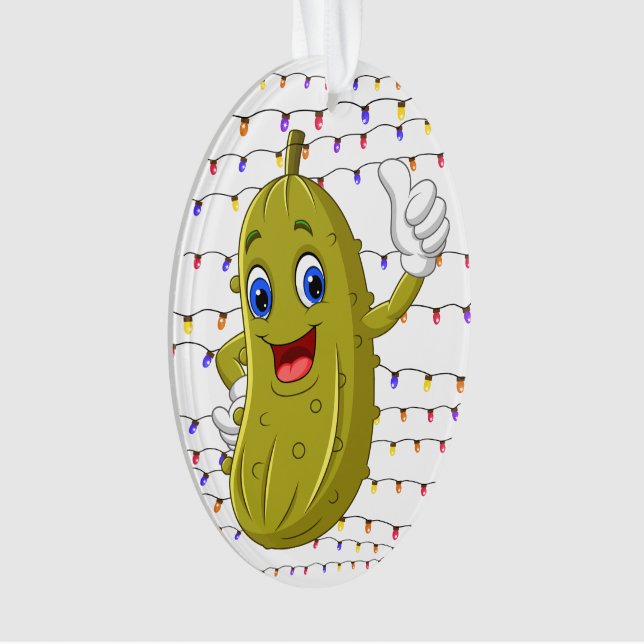 The Christmas Pickle Legend 2 Ornament (Front)