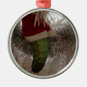 The Christmas Pickle Metal Tree Decoration