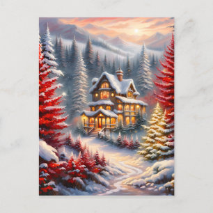 The Christmas season is a time of joy, hope, and l Holiday Postcard