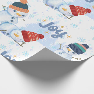 THE CHRISTMAS SNOW MENS WRAPPING PAPER