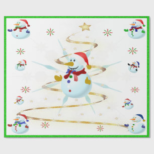 The Christmas Snowman - Wrapping Paper