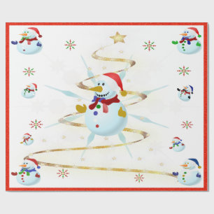 The Christmas Snowman - Wrapping Paper