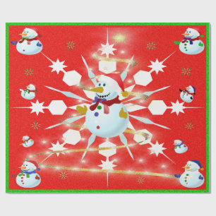 The Christmas Snowman - Wrapping Paper