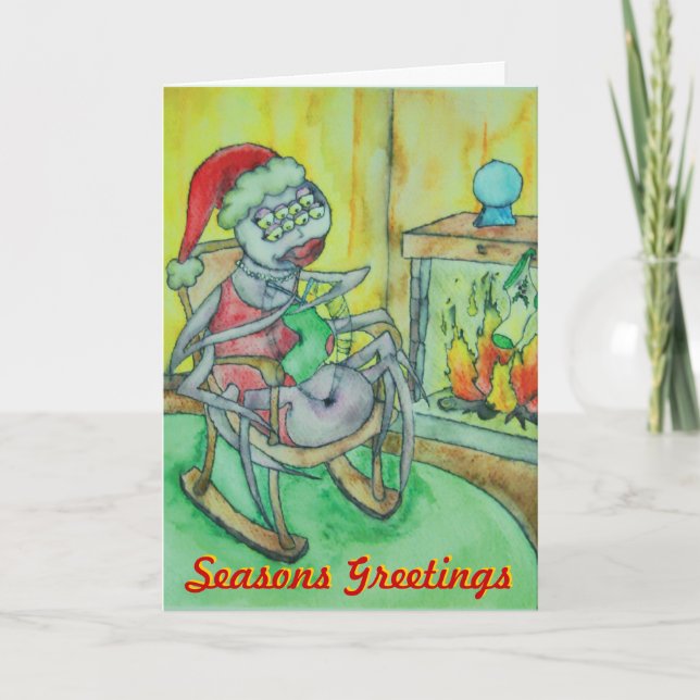 The Christmas Spider Holiday Card (Front)