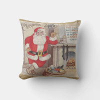 The Christmas Spirit - Vintage Postcard Art