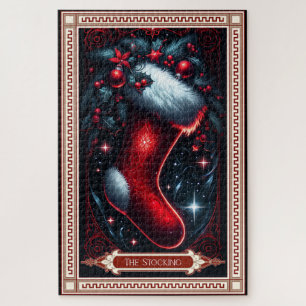The Christmas Stocking Tarot Card Jigsaw Puzzle