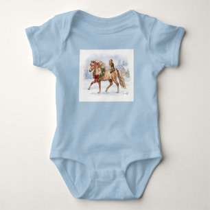 The Christmas Team- Maggie and Nari Baby Bodysuit