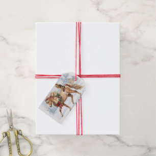 The Christmas Team- Maggie and Nari Gift Tags