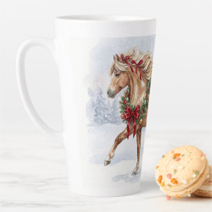 The Christmas Team- Maggie and Nari Latte Mug
