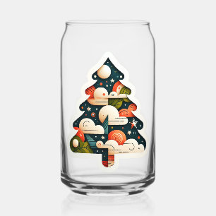 The Christmas Tree 1005 Can Glass