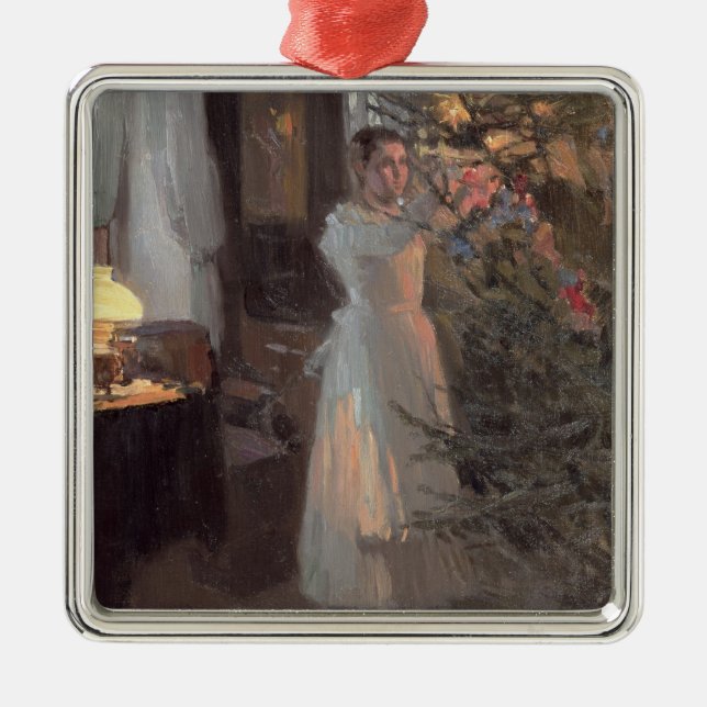 The Christmas Tree, 1910 Metal Tree Decoration (Front)