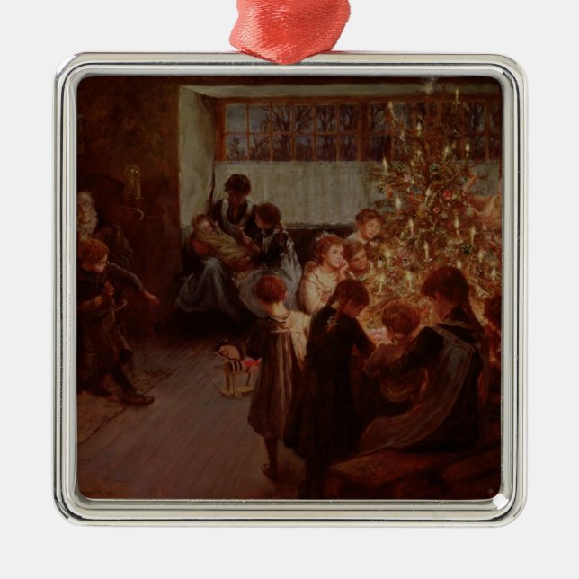The Christmas Tree, 1911 Metal Tree Decoration (Front)