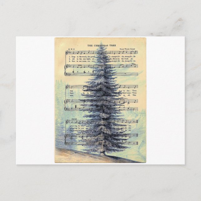 THE CHRISTMAS TREE.jpg Holiday Postcard (Front)