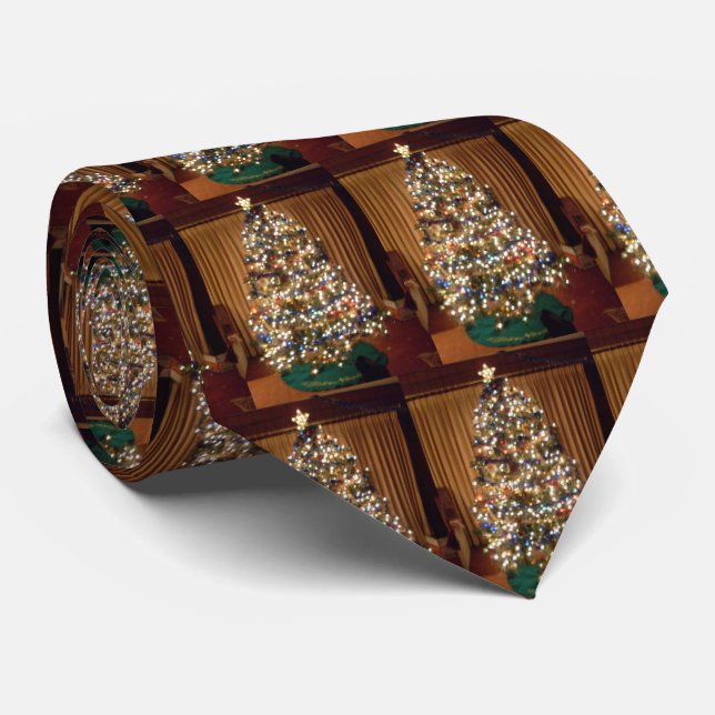 THE CHRISTMAS TREE tie (Rolled)