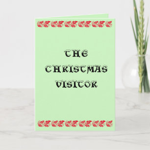 THE CHRISTMAS VISITOR CARD
