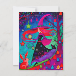 The Christmas Witch 10 Design Holiday Card