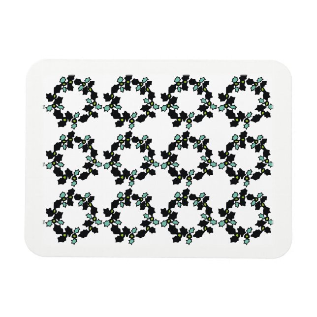 The Christmas Wreath - Magnet (Horizontal)