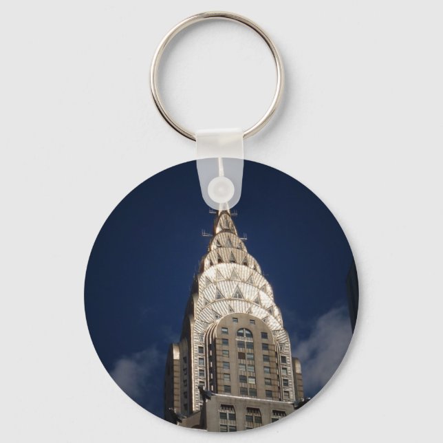 The Chrysler Building, New York City Key Ring (Front)