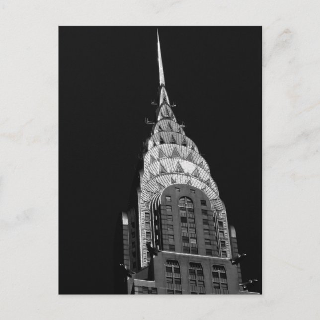 The Chrysler Building - New York City Postcard (Front)