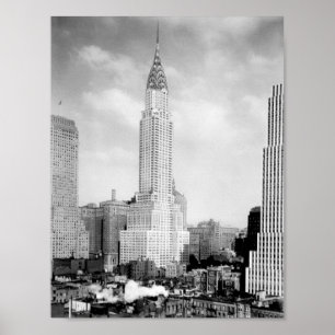 The Chrysler Building - NYC - Circa 1930 Poster