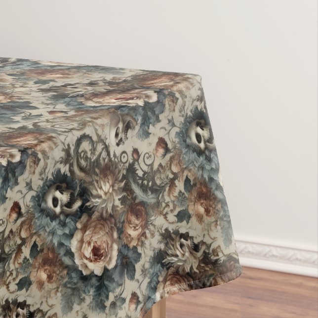 The Chthonic Ossuary – Gothic Medium Pattern Tablecloth (In Situ)