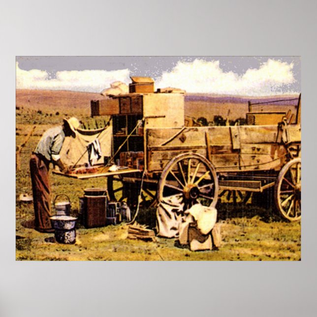 The Chuck wagon Poster (Front)